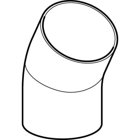 370.015.16.1 Отвод сегментный Geberit PE Geberit  - Вид №9