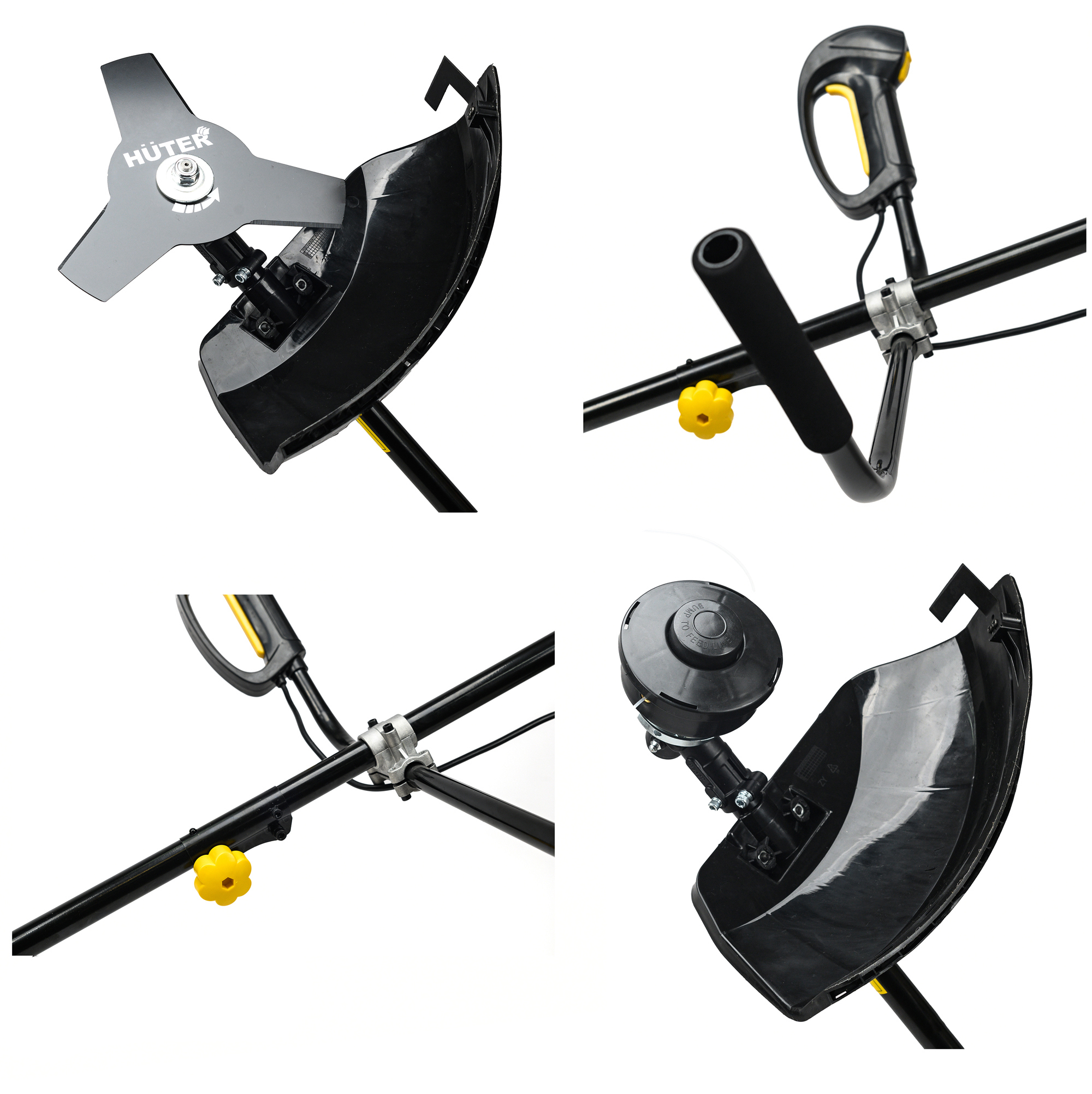 Электрический триммер HUTER GET-RS42B с верхним двигателем 1500 Вт 85044343 STLM-0057873 - Вид №3