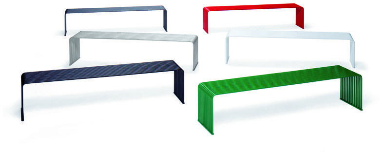 Urbantime Скамья из вторсырья без спинки Zeroquindici.015 sun-id-1434601 - Вид №1