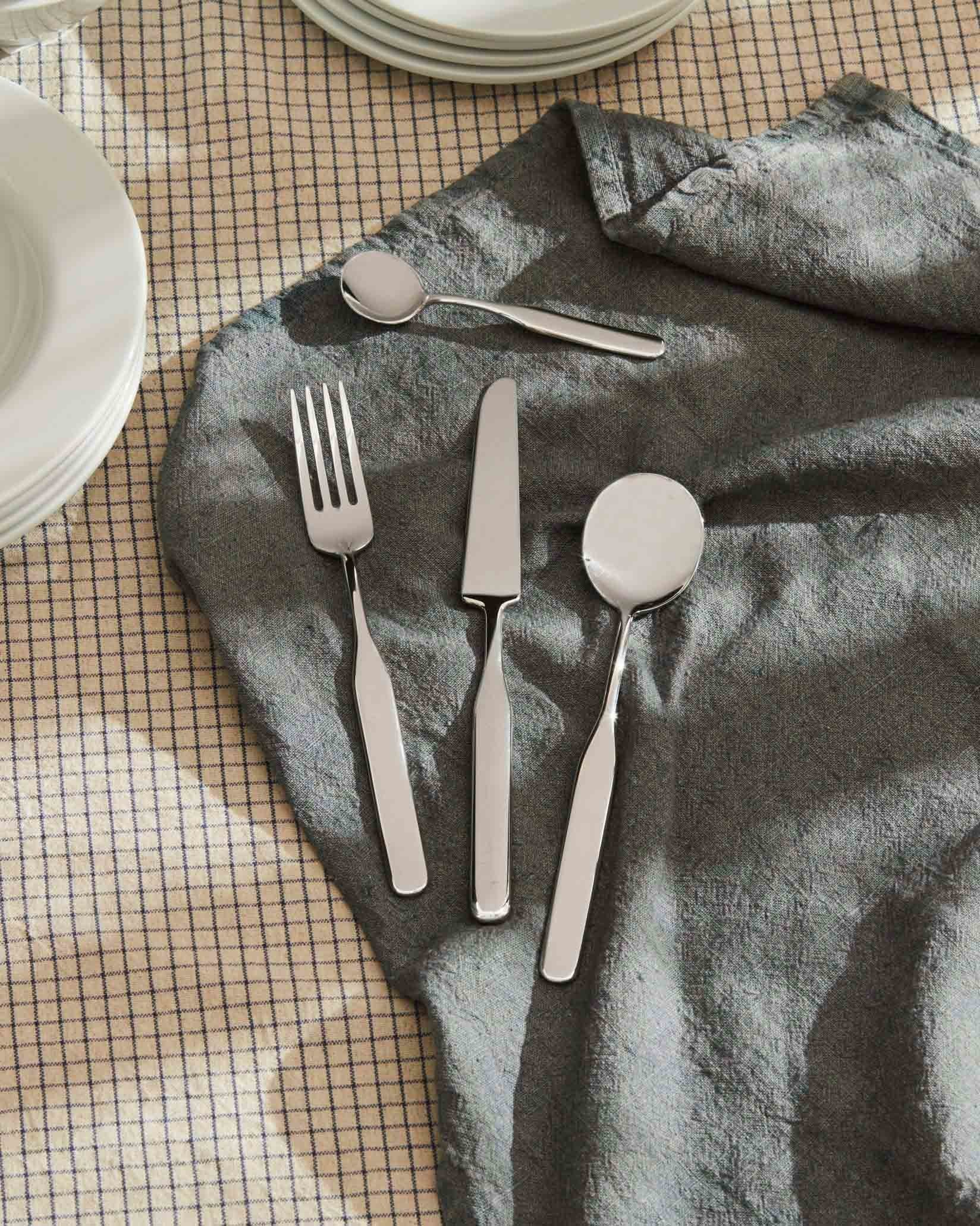 IS02S24 Набор столовых приборов Alessi Италия Collo-alto - Вид №1