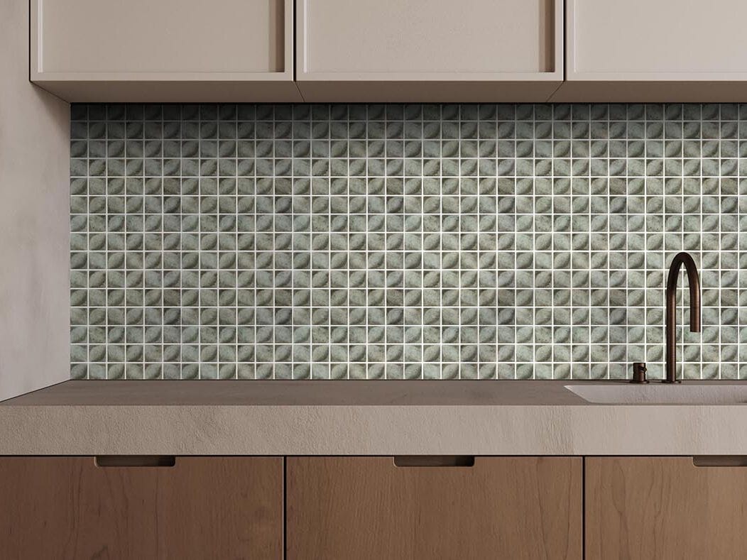 Переработанная стеклянная мозаика Onix Leaf ARCH-00075613 - Вид №2