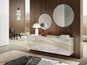 Lago Модульный стеклянный комод Materia