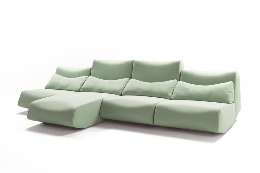 prostoria Модульный тканевый диван с шезлонгом Absent sun-id-1445868 - Вид №3