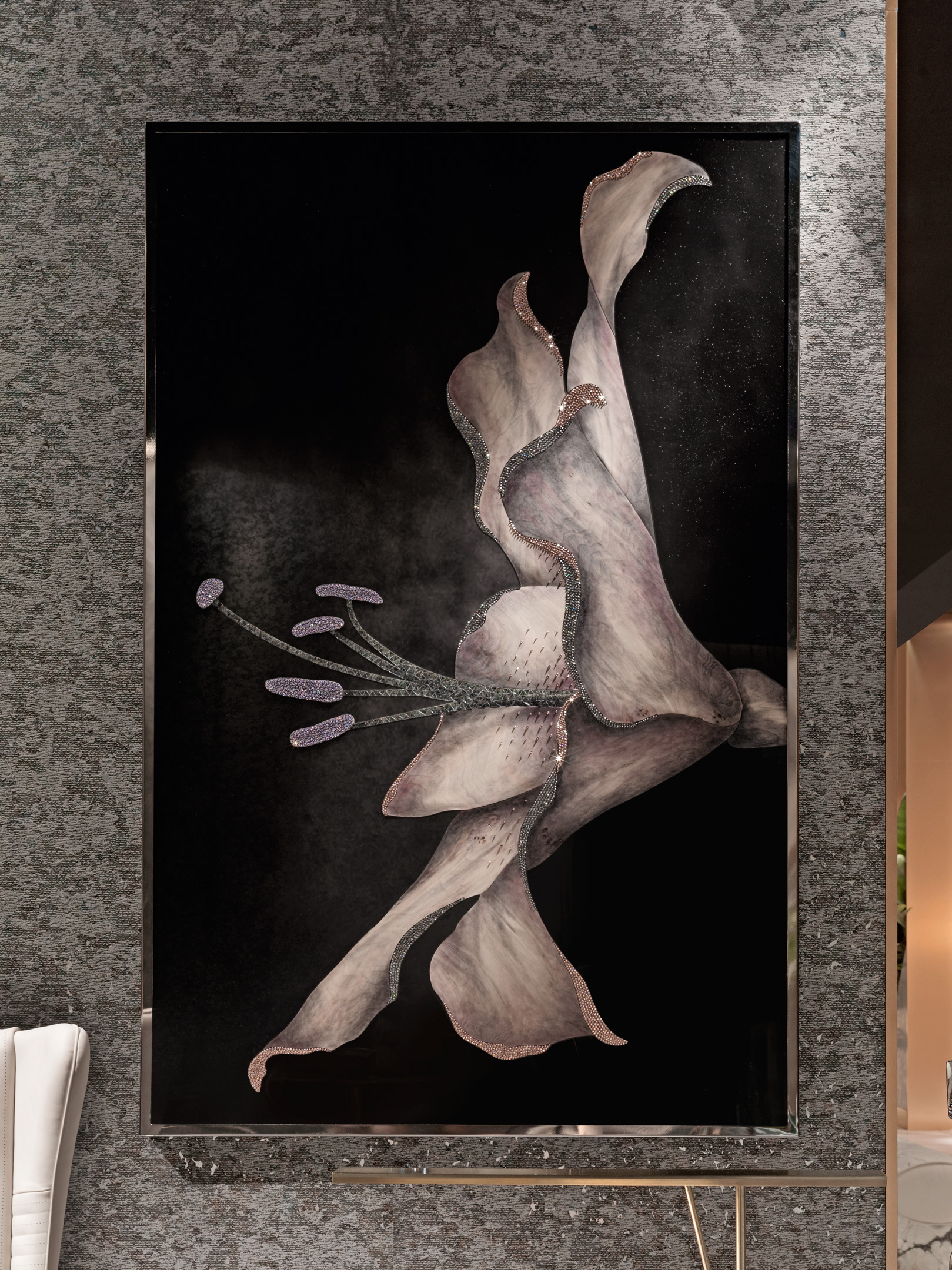 Lilium Fossile Произведение искусства из ископаемого дерева Visionnaire  - Вид №2