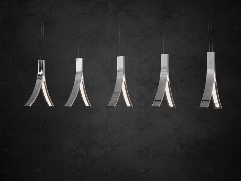 ILFARI Металлический светодиодный подвесной светильник Stream 13730