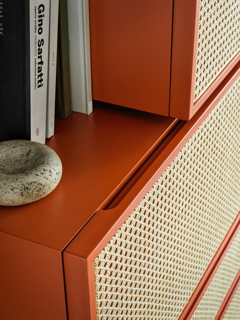 Wiener GTV Design Настенный шкаф для хранения вещей с откидными дверцами и ящиками Nyny sun-id-1386666 - Вид №6