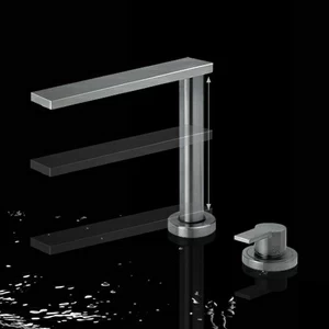 Смеситель на два отверстия 7KYO0001 Geda Nextage Kyo с подвижным поворотным изливом