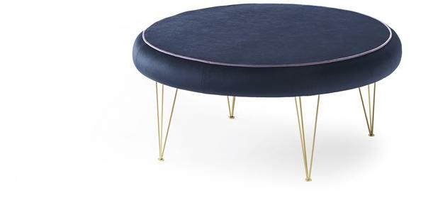 Felis Мягкий овальный бархатный пуф Complements sun-id-1444948 - Вид №2