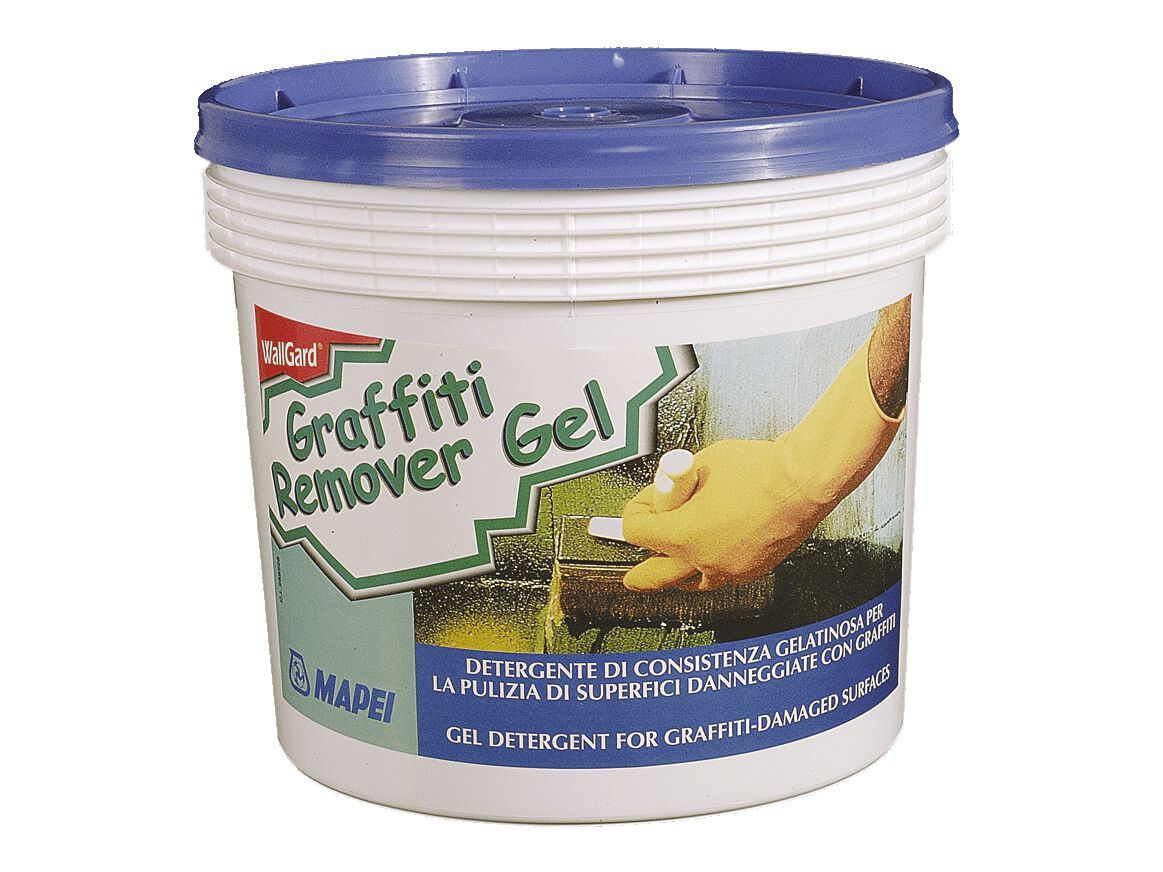 Тиксотропный очиститель для очистки поврежденных поверхностей граффити MAPEI WALLGARD GRAFFITI REMOVER GEL ARCH-00060898