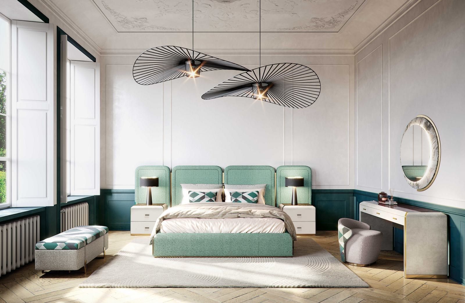 Деревянная прямоугольная консоль с ящиками Capital Collection ARCH-00058089 - Вид №4