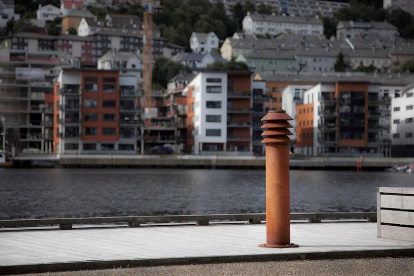 Louis Poulsen Светодиодный столбик из стали Corten ™ sun-id-1448600 - Вид №4