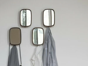 Porada Зеркало в оправе из орехового дерева Iron