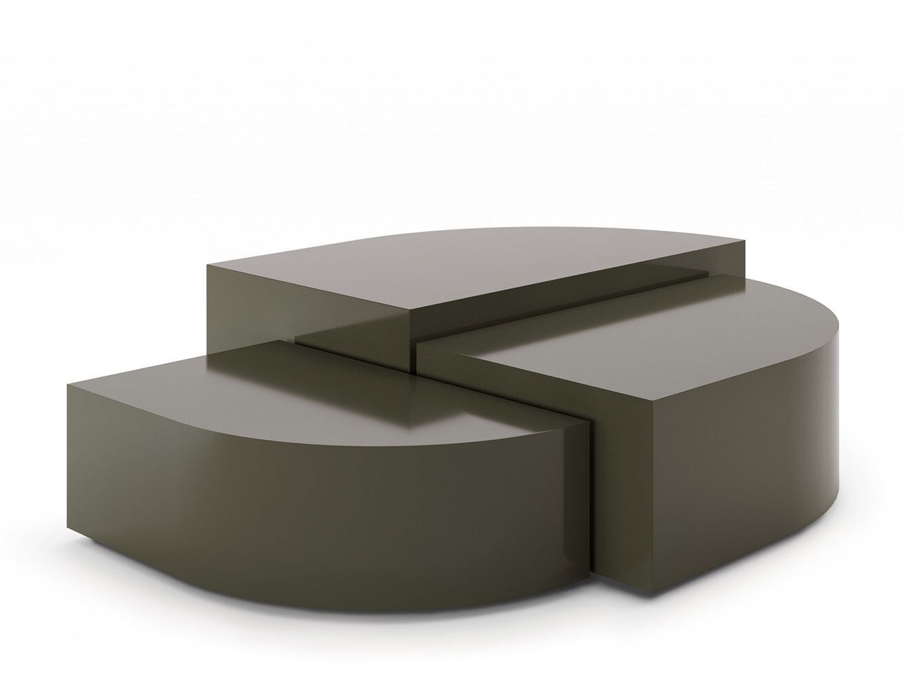 Лакированный журнальный столик Ginger & Jagger STRATA ARCH-00077910 - Вид №1