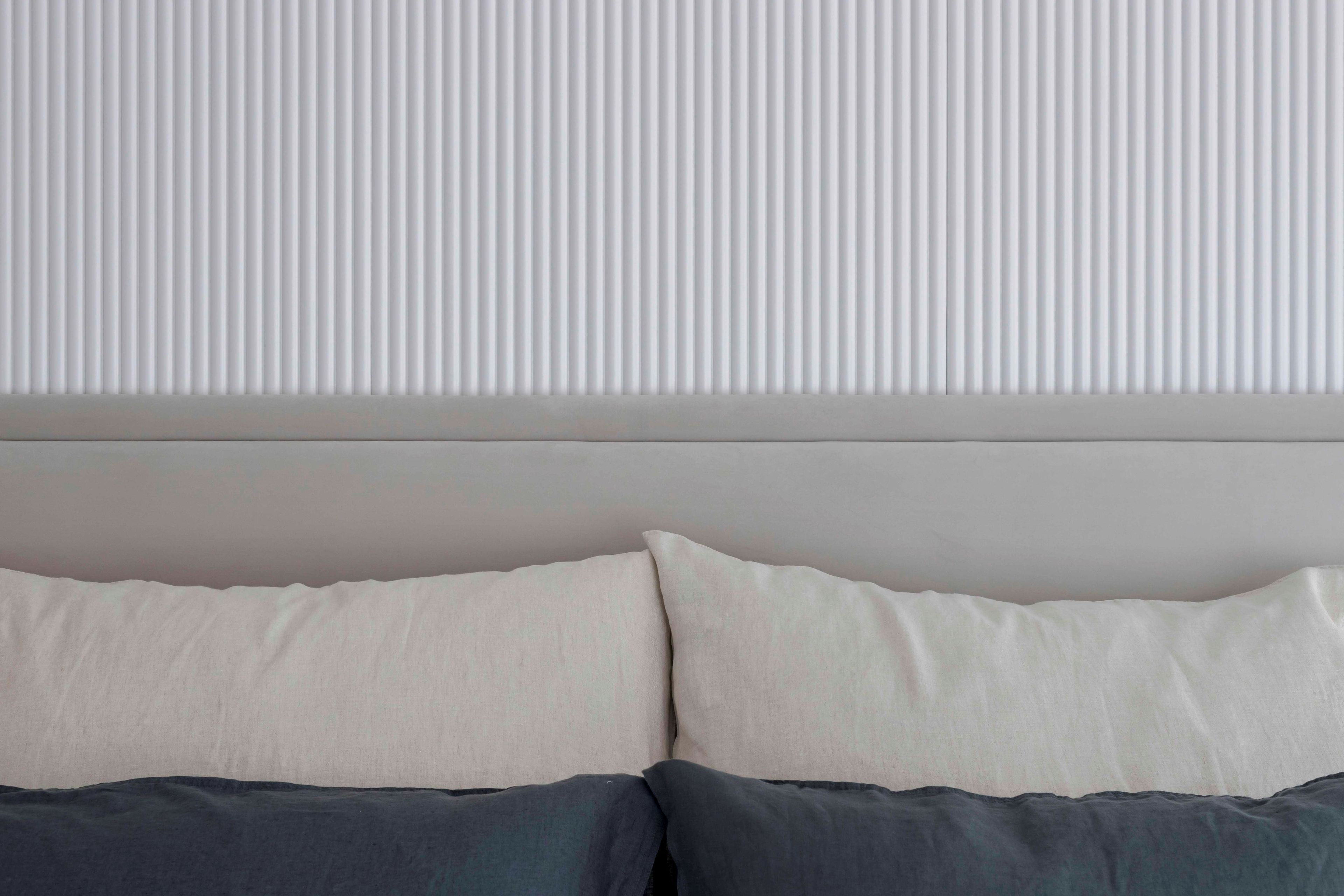 Двуспальная кровать из ткани с мягким изголовьем Stylish Club Porto ARCH-00034730 - Вид №11