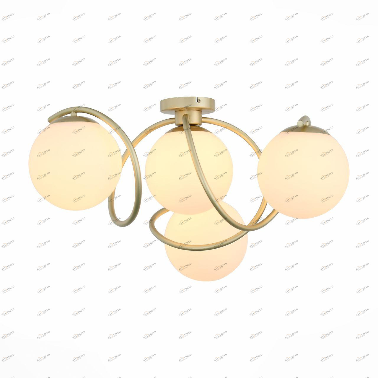 Потолочная люстра ST Luce Acini SL711.202.04 ST LUCE ACINI GOLD, ШАР 109067 Белый 