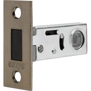 Защелка магнитная межкомнатная 6-50 82x57 мм сталь/пластик цвет графит