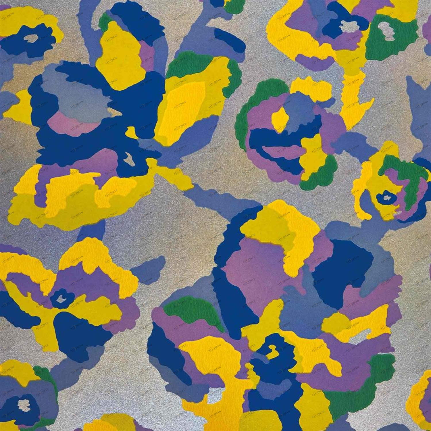 Рулон обоев CASAMANCE 72570591 Основа нетканая бумага EFFERVESCENCE