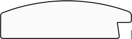 BY 1029 Зеркало в багетной раме - орех 65 mm EVOFORM Definite - Вид №3