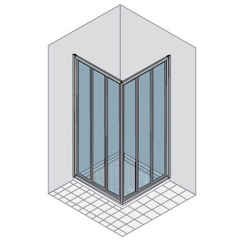 CUED3 Quadra collection Душевая кабина DUKA 45228 - Вид №1