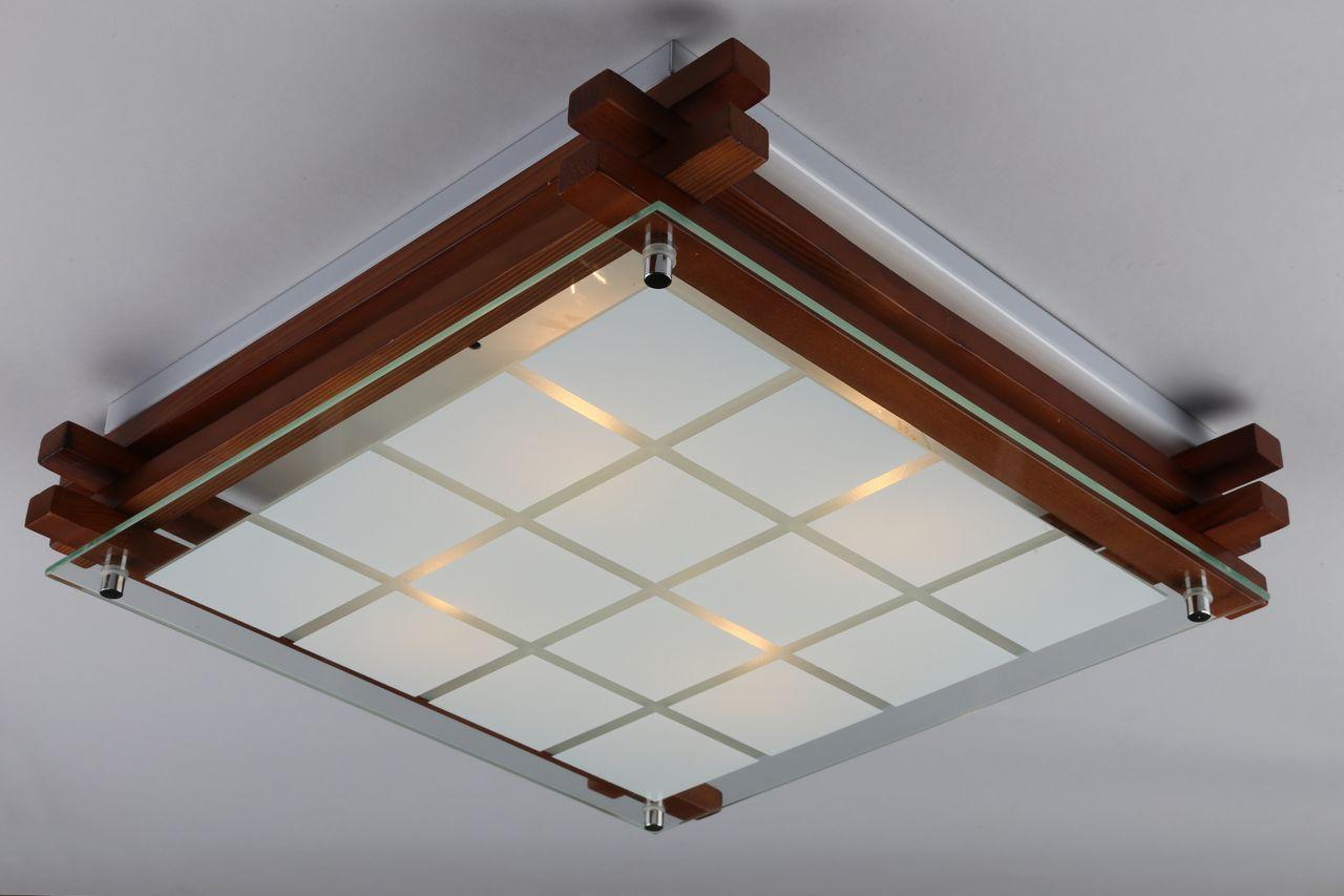 Потолочный светильник Omnilux OML-40527-04 OMNILUX OML-405 204491 Бежевый;белый  - Вид №2