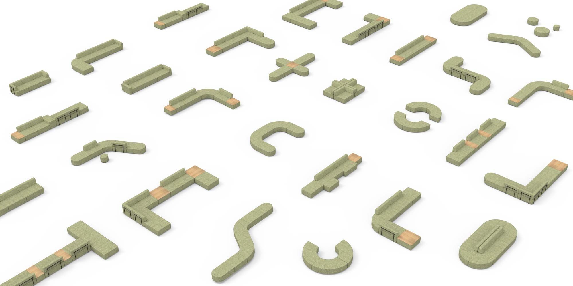 Ткань диван INCLASS Энтропия ARCH-00153167 - Вид №8