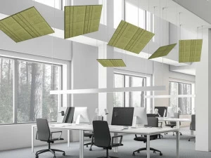 Elitable Подвесная акустическая панель из переработанного материала Silentpure