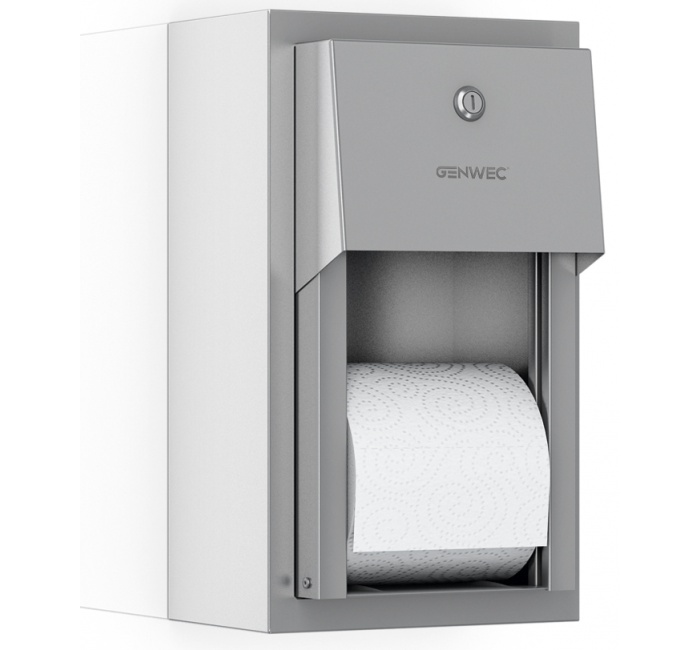 GW05 05 04 01 Genwec Настенный дозатор мыла из нержавеющей стали 304 "Серия Герунда" 
