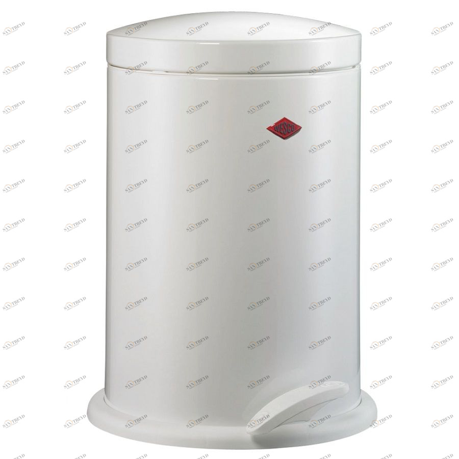Бак для мусора с педалью Pedal bin 116, 13 л, белый Wesco 11621201