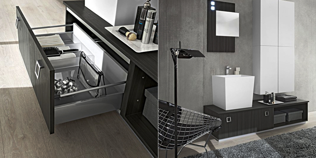 Комплект мебели для ванной комнаты Play 2012 40-41 Cerasa Play PLAY20124041 - Вид №1