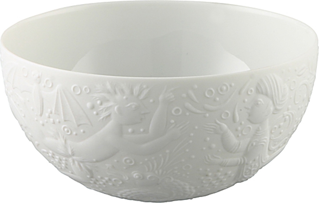 81011 Rosenthal Чаша для фруктов Rosenthal Волшебная флейта 13см, фарфор, белая Фарфор 