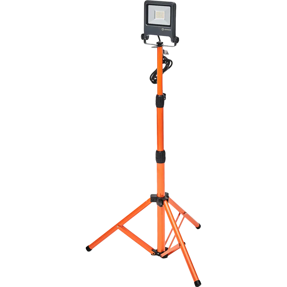 Прожектор светодиодный уличный Ledvance Work Light 30 Вт 4000K IP65 на треноге, нейтральный белый свет 82354993 STLM-2064458 