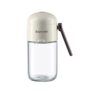 Банка для сыпучих продуктов Esprado Crema 0.18 л стекло цвет бежевый