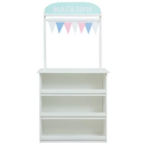Кукольный театр, кафе, банк, магазин VAMVIGVAM  281756 Белый;голубой