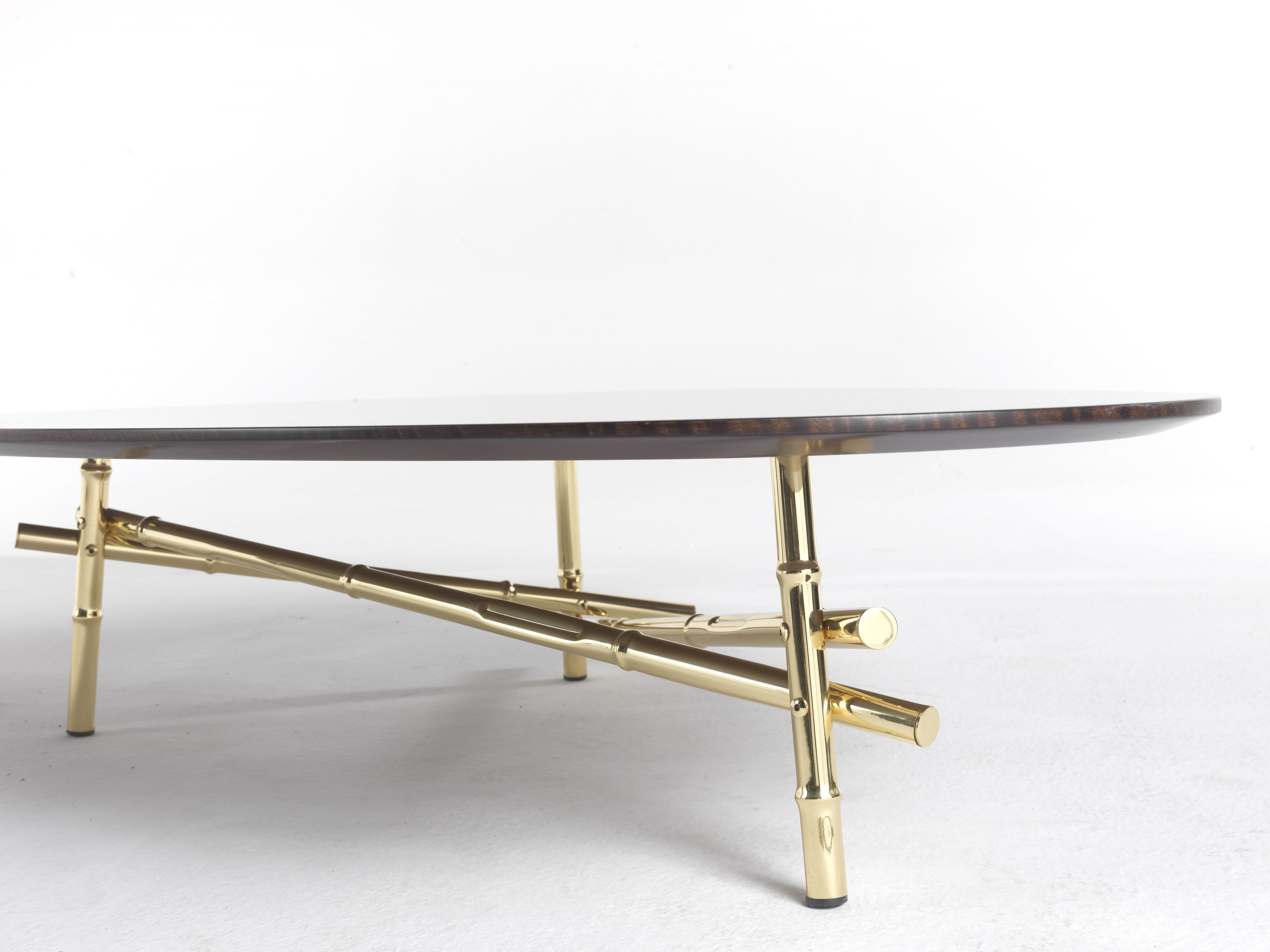 Низкий треугольный журнальный столик из эвкалипта ETRO Home Interiors Самарканд ARCH-00039132 - Вид №2