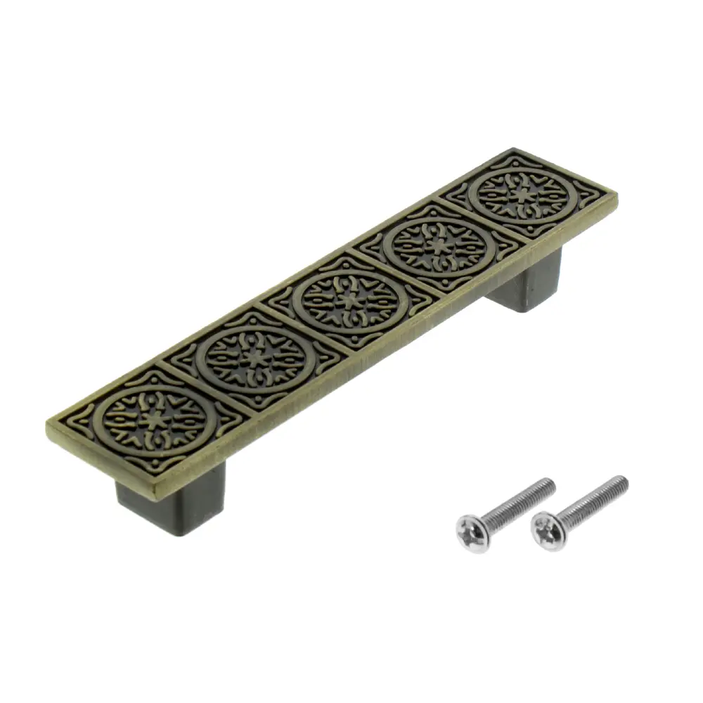 Мебельная ручка-скоба Kerron RS-040 96 мм бронза 14254933 STLM-2147780  - Вид №1