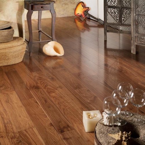 Инженерная доска Coswick Классическая Американский 107мм Лак Орех американский Селект (Гладкая) 300…1845х107,95 мм 13371101 - Вид №3