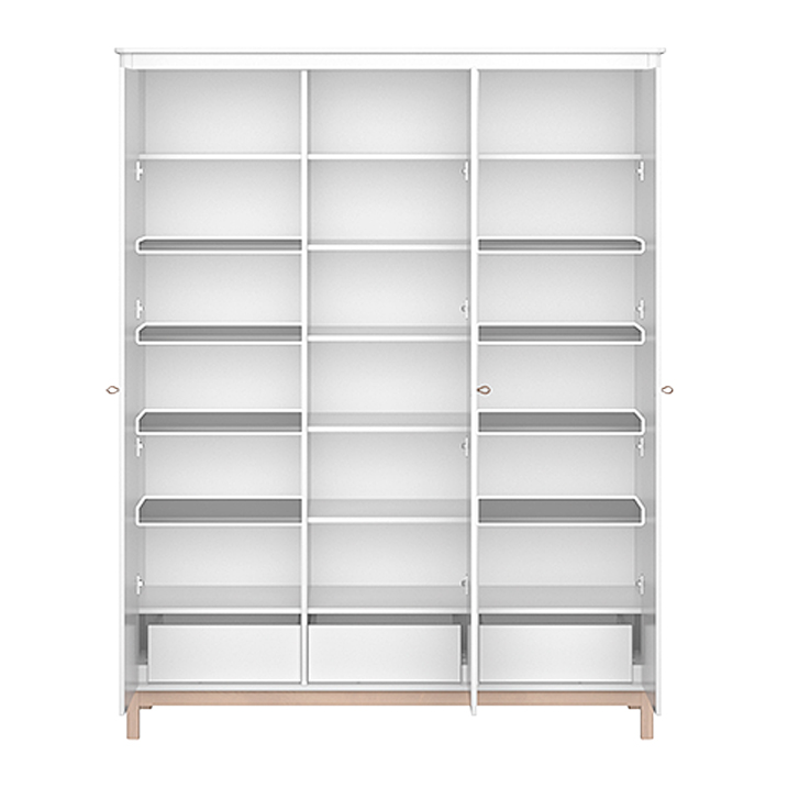 Шкаф трехдверный Classic белый ELLIPSE ELLIPSE CLASSIC 351705 Белый Santreyd  - Вид №3