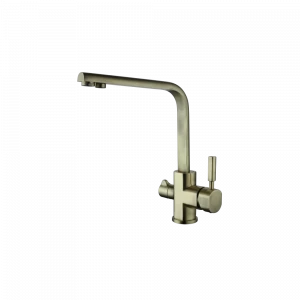 GZ 16034D Смеситель для кухни с подключением к фильтру с питьевой водой Ganzer Бронза