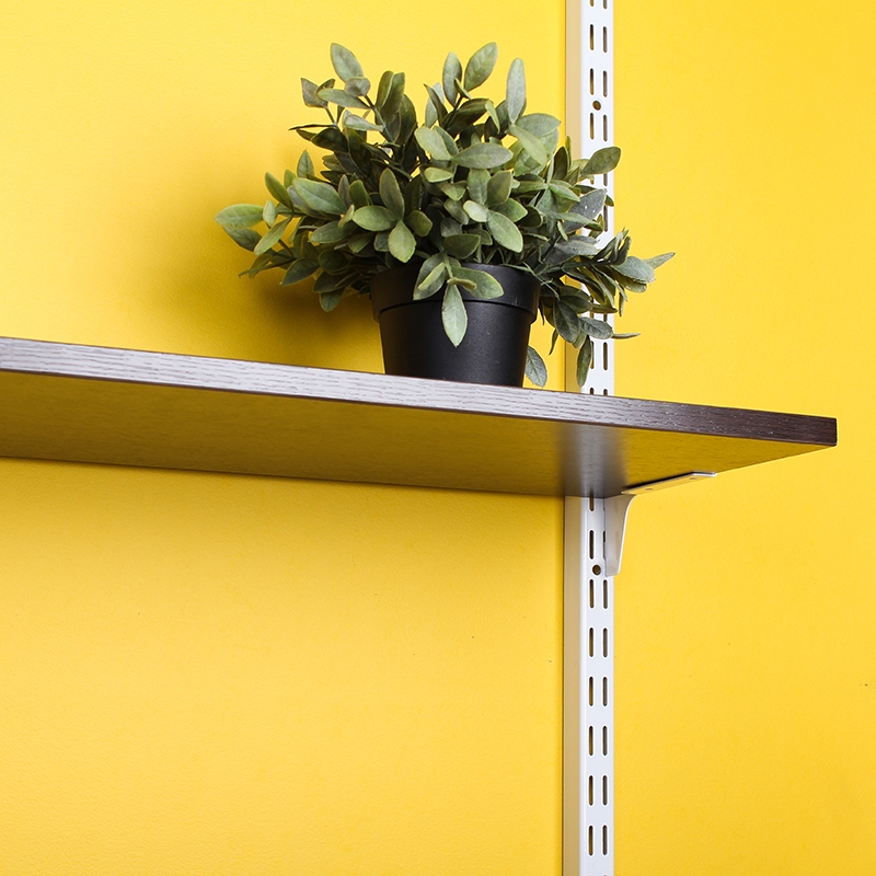 Полка ЛДСП , 585x306x16 мм, дуб венге LJPS0479 Public Steel Россия  - Вид №2