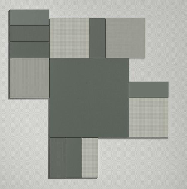 CERAMICA VOGUE Пол / настенная плитка из глазурованного керамогранита белого цвета Graph sun-id-1353870 - Вид №6