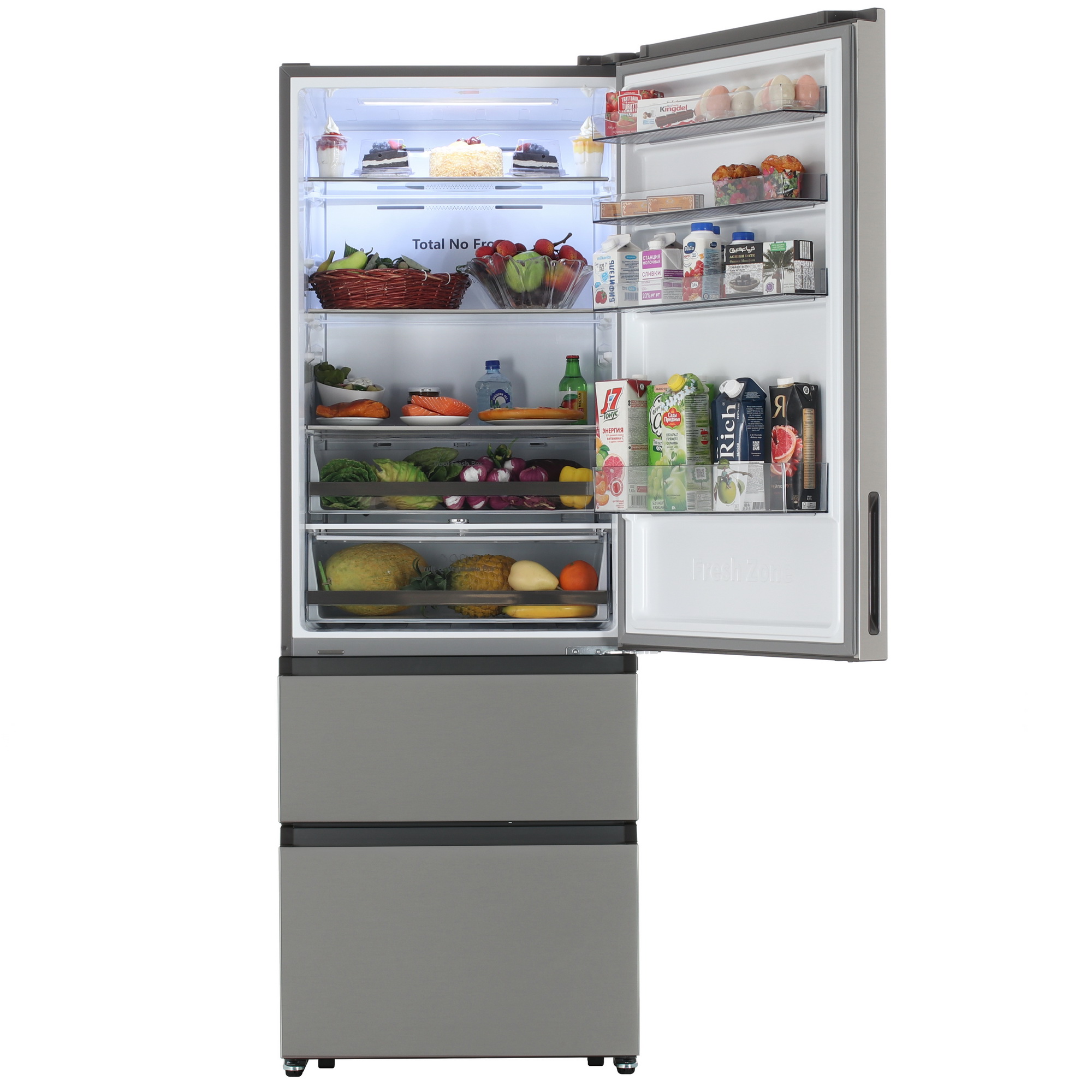 5462653 Холодильник многодверный   Hisense RT641N4ACE серебристый STDN-0140114 - Вид №5