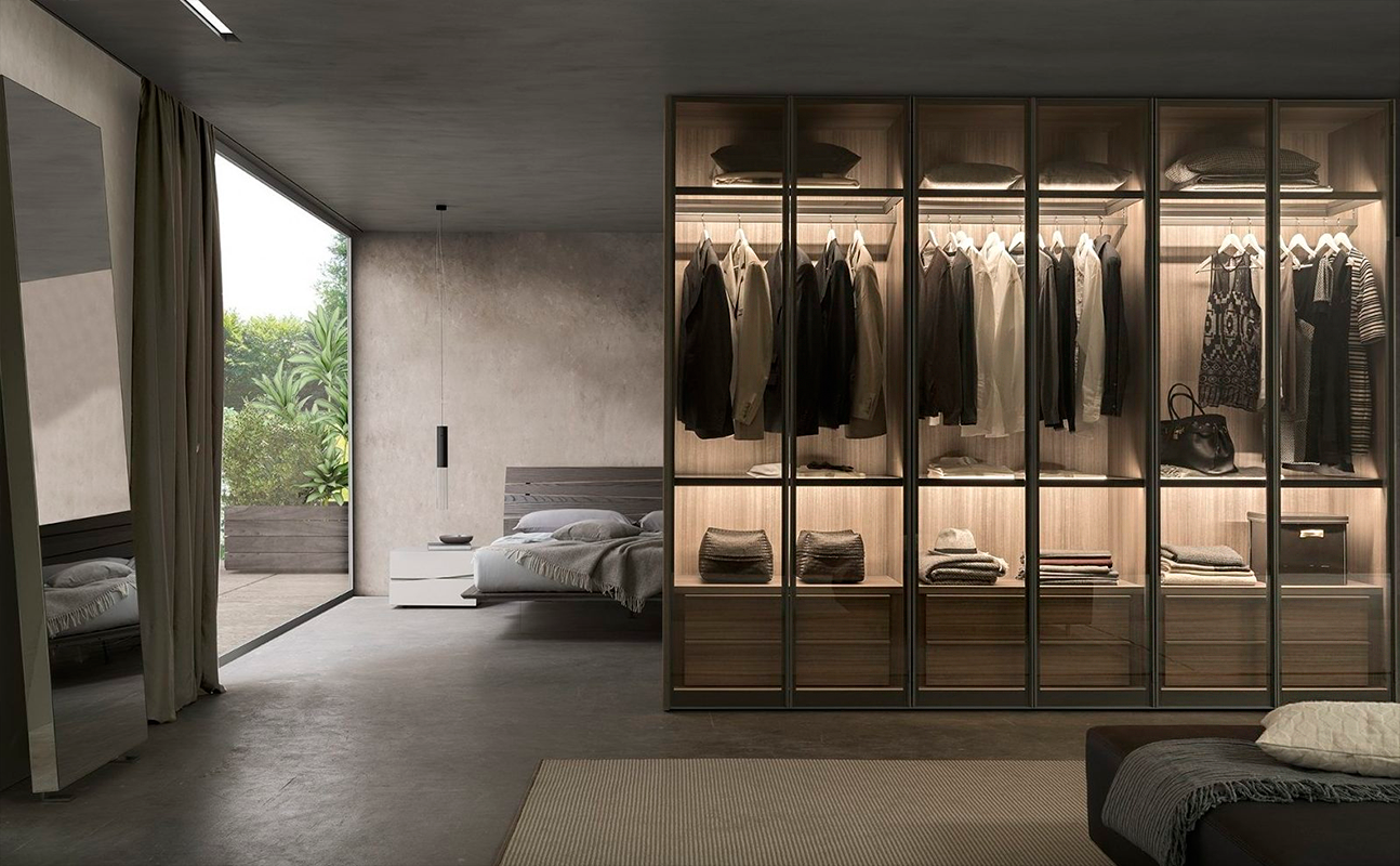 Шкаф  PRESOTTO TELAIO VETRO 