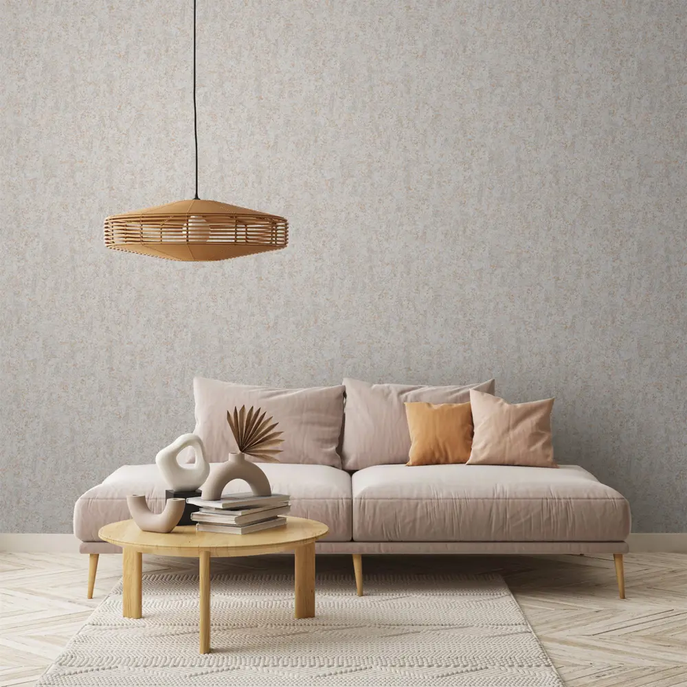Обои виниловые на флизелиновой основе Erismann Benefit серые 1.06 м ЭР6185-6 84311144 STLM-2115705 - Вид №3