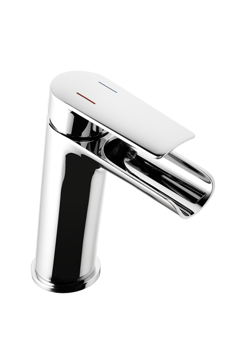 1381090 Смеситель Для Умывальника Whirl Chrome Hafa  Хромированный  - Вид №4