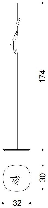 Desalto Стальная вешалка для одежды Softer than steel sun-id-1378276 - Вид №3