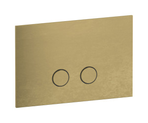 Кнопка смыва для бачка "MODERNA" с двойным сливом WE ARE IB bb001on Natural Brass Bye Bye