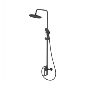 Душевая система Iddis Token со смесителем 3 режима цвет черный