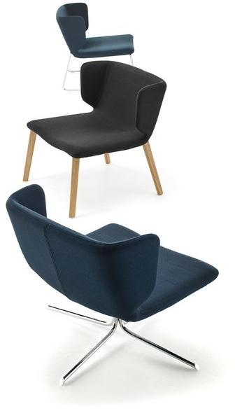 Viccarbe Кресло поворотное с 4-мя спицами Wrapp sun-id-1470214 - Вид №12