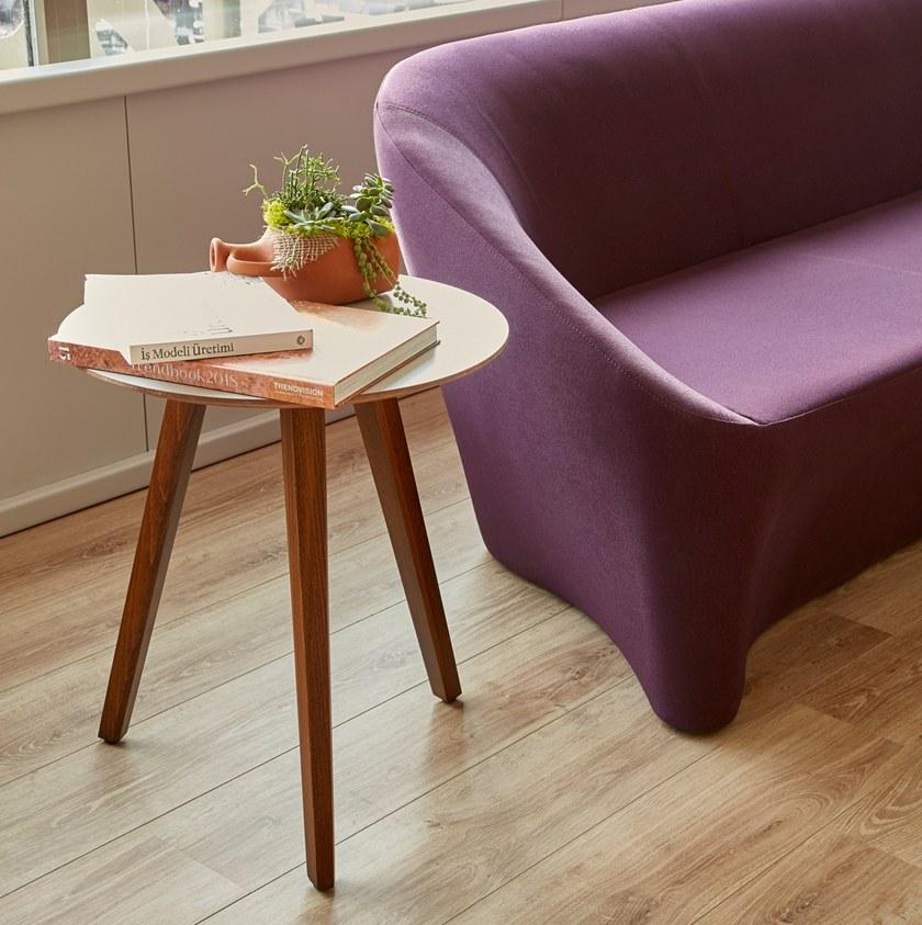 B&T Design Круглый сервировочный стол Woodplate sun-id-1454507 - Вид №3