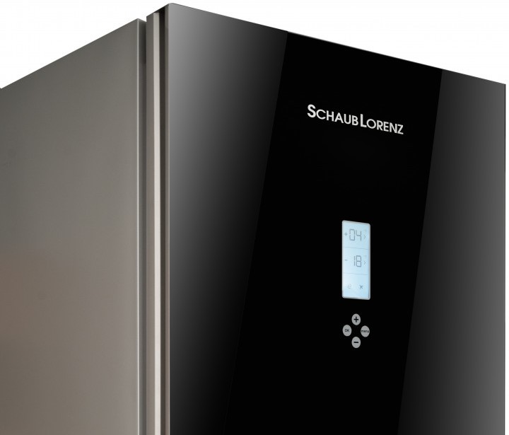 9245494 Холодильник с морозильником   Schaub Lorenz SLU S379Y4E черный STDN-0144769 - Вид №12